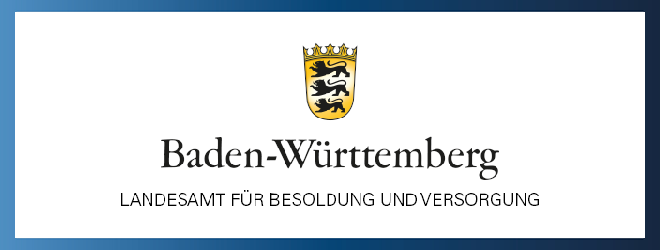 Logo des Landesamts für Besoldung und Versorgung Baden-Württemberg, Zugang zu Karrieremöglichkeiten.