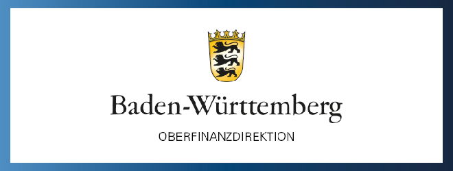 Logo der Oberfinanzdirektion Baden-Württemberg, Link zu Karriereseiten.