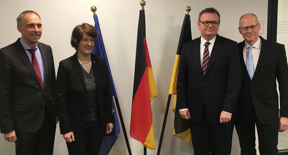 Übergabe des neu angemieteten Gebäudes Werastraße 23 an die Generalstaatsanwaltschaft Stuttgart