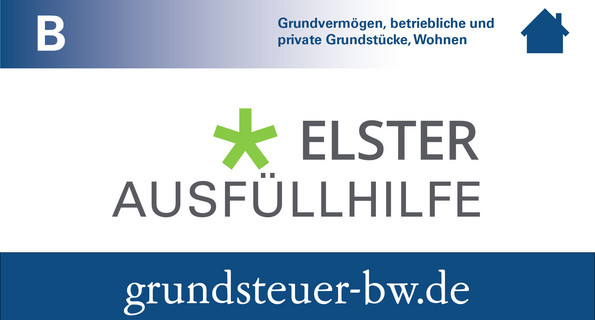 Grundsteuer ELSTER-Ausfüllhilfe zur Grundsteuer für Baden-Württemberg