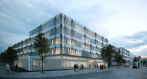 Visualisierung Cyber Valley 1 Tübingen Bauabschnitt