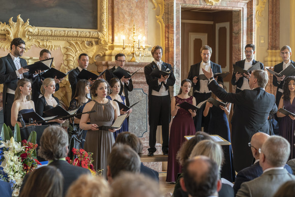 Schlösser und Gärten Themenjahr feierlich eröffnet Das Vocalensemble Rastatt Les Favorites
