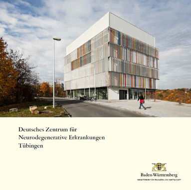 Titel der Broschüre Deutsches Zentrum für Neurodegenerative Erkrankungen Tübingen