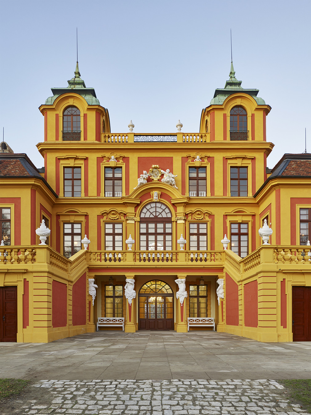 Abbildung vom Schloss Favorite in Ludwigsburg
