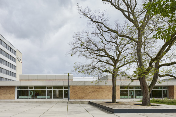 Bauteil D Hochschule Heilbronn Außenansicht