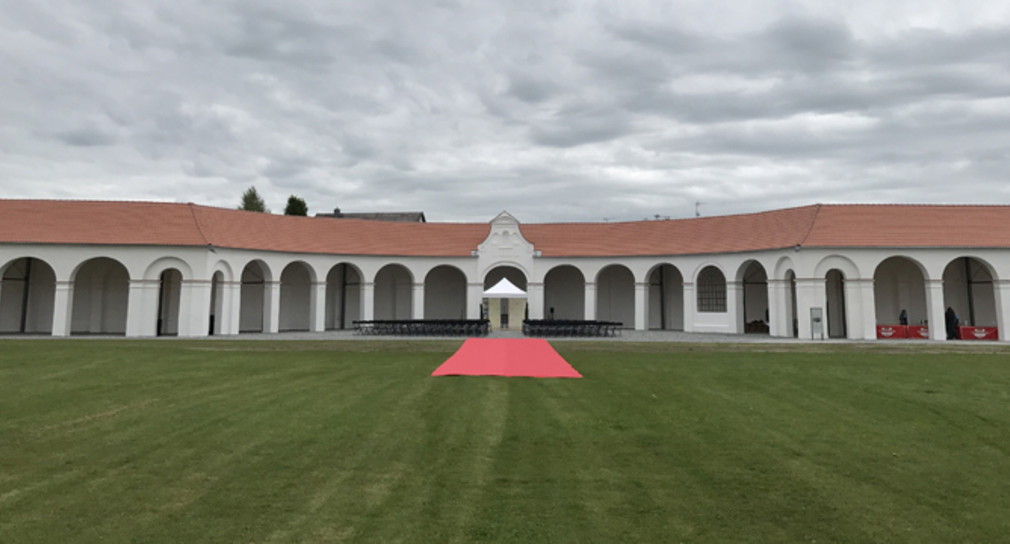 Die Klosterarkaden in Bad Schussenried 