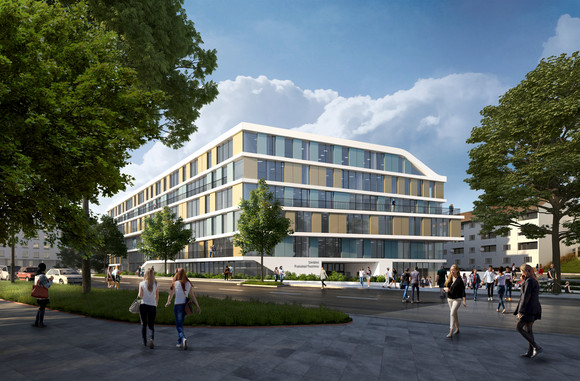 Der Neubau der Technikfakultät DHBW Stuttgart