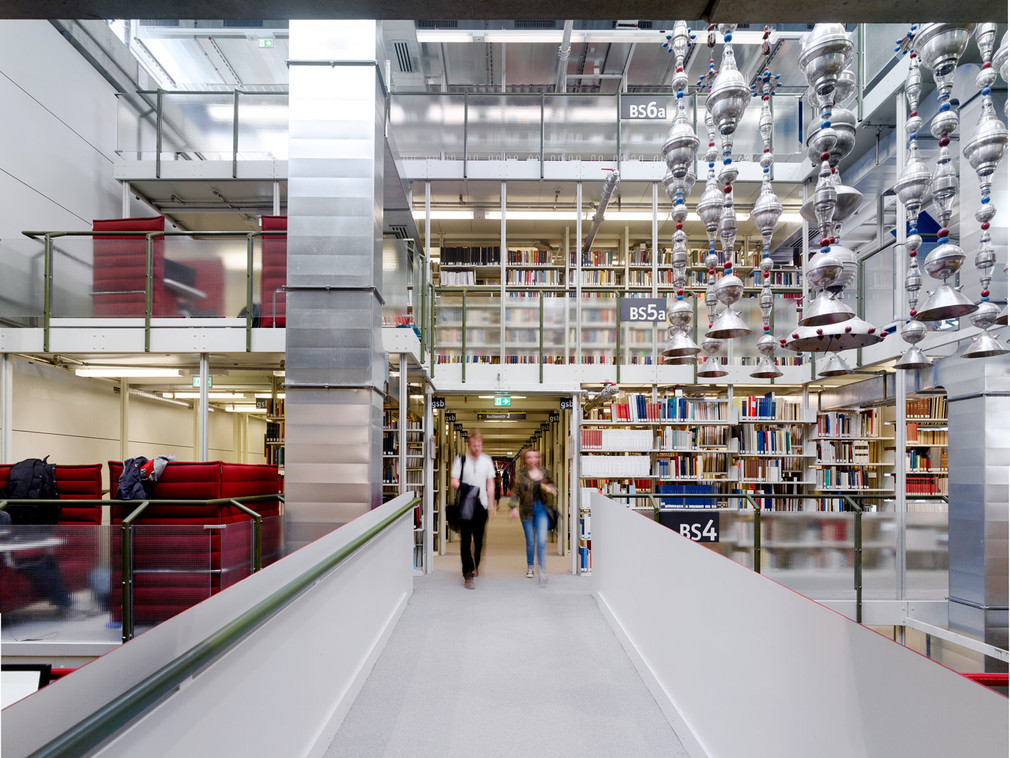 Die sanierte Bibliothek der Universität Konstanz