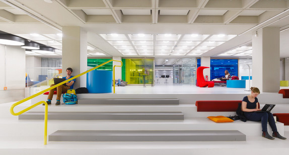 Die sanierte Bibliothek der Universität Konstanz