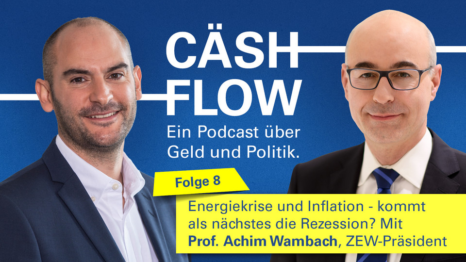 Finanzminister Dr. Danyal Bayaz mit Gast Achim Wambach