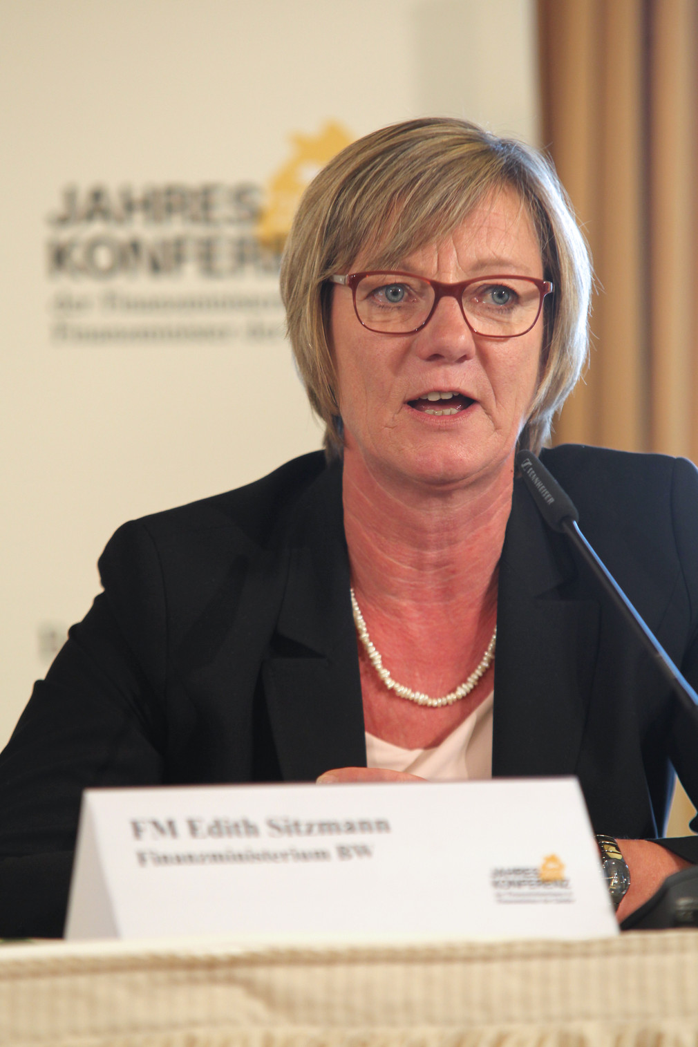 Ministerin für Finanzen Baden-Württemberg, Edith Sitzmann.
