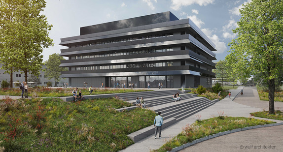 Grundsteinlegung Ersatzbau Chemie Hochschule Reutlingen Außenperspektive