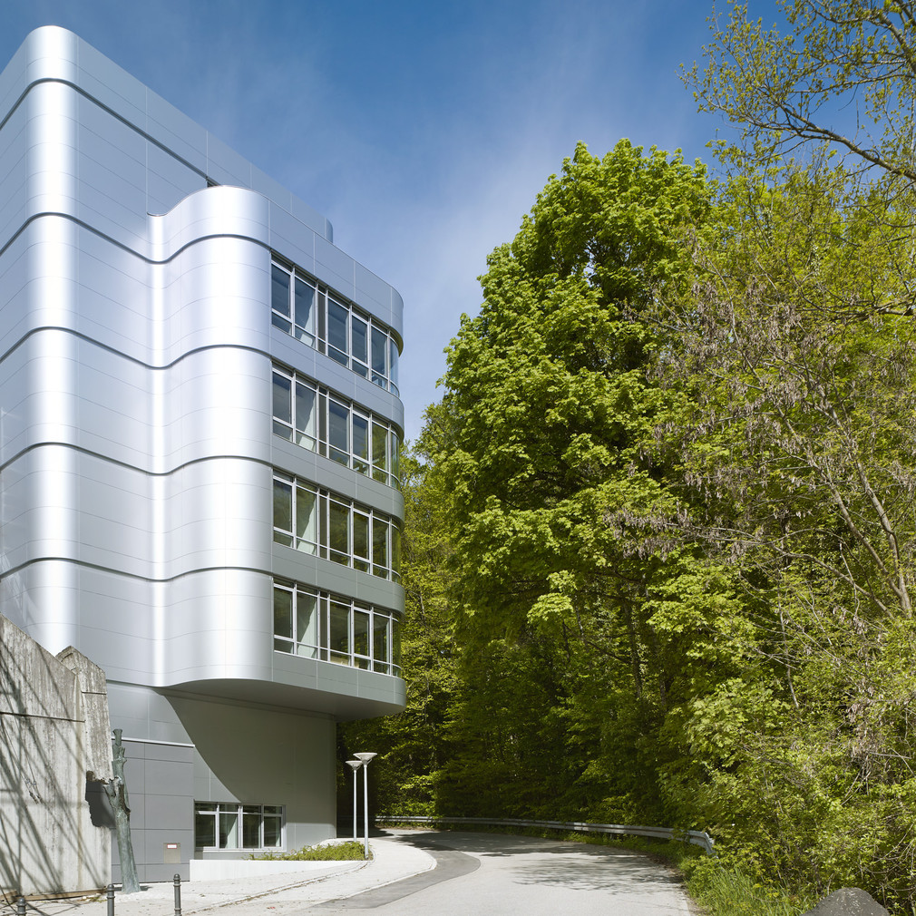 Außenecke Neubau Forschungsgebäude Biologie, VCC Konstanz