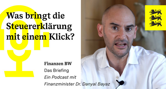 Videopodcast mit Finanzminister Danyal Bayaz