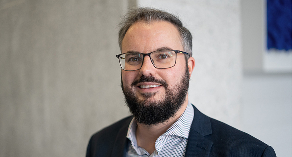 Portrait vom Bürgerreferenten Dr. Florian Niederberger aus dem Finanzministerium Baden-Württemberg