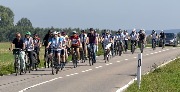 Schlösser und Gärten Mit dem Fahrrad auf den Spuren der Kelten Fahrrad-Rundtour Heuneburg 2020 / Foto: Andreas Weise/factum