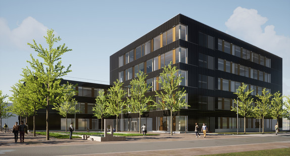 Visualisierung Ansicht Nord-Ost, blocher partners & Planstatt Senner