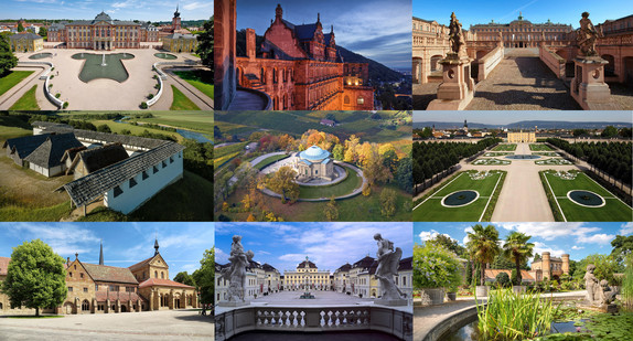 Monumente der Staatlichen Schlösser und Gärten Baden-Württemberg