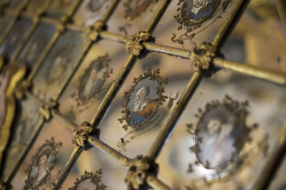 Schlösser und Gärten Schlösserreise nach Rastatt und Karlsruhe Staatssekretärin Dr. Gisela Splett besucht im Rahmen der Schlösserreise 2016 das Schloss Favorite und die Eremitage.