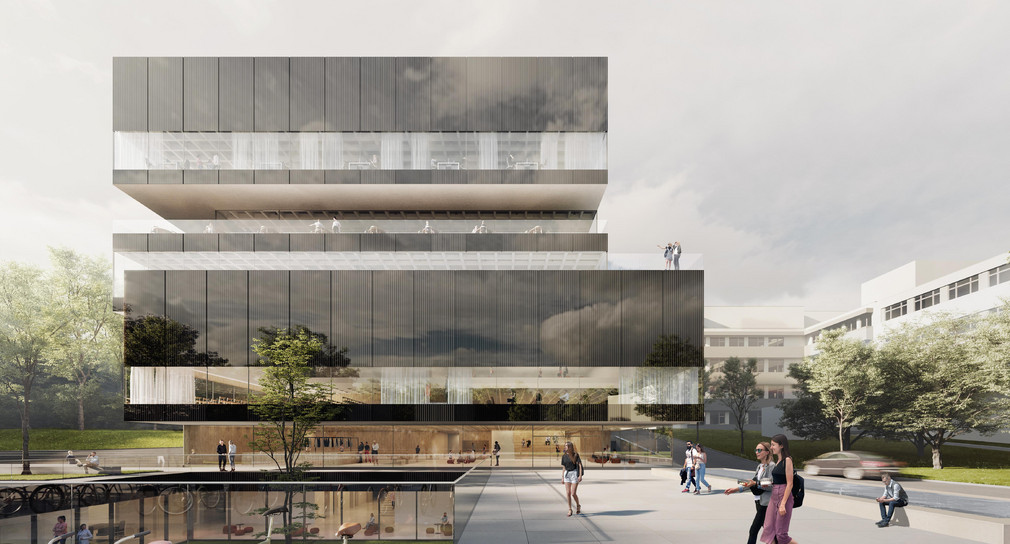 Visualisierung vom neuen Forum Uni Konstanz