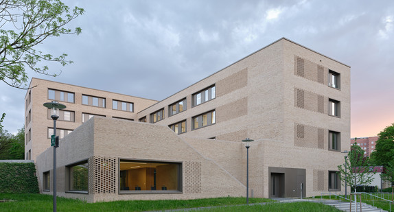 Zentrum für Islamische Theologie Campus der Theologien Universität Tübingen Visualisierung von Außen