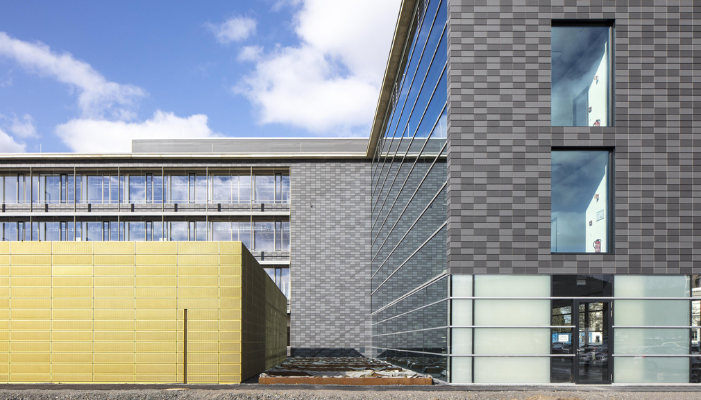 Der Neubau des materialwissenschaftlichen Forschungszentrums „Centre for Advanced Materials“ (CAM) an der Universität Heidelberg.