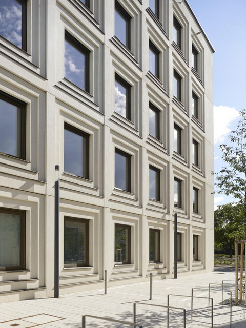 Hochbau Neues Gebäude für die Uni Mannheim Bild: Roland Halbe