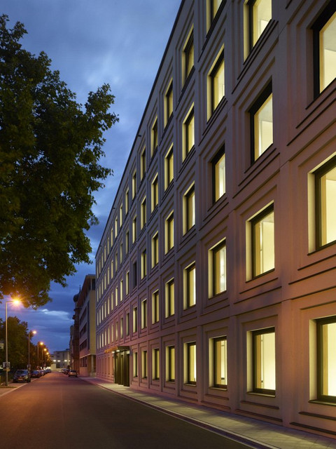 Hochbau Neues Gebäude für die Uni Mannheim Bild: Roland Halbe