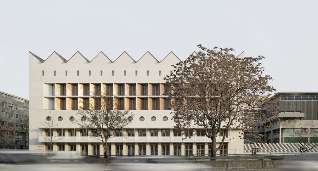 Die neue Württembergische Landesbibliothek in Stuttgart von aussen / Foto: Brigida Gonzalez