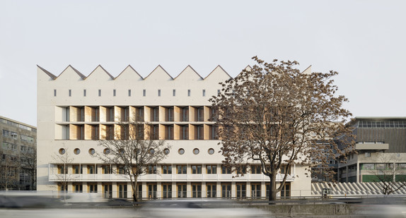 Die neue Württembergische Landesbibliothek in Stuttgart von aussen / Foto: Brigida Gonzalez