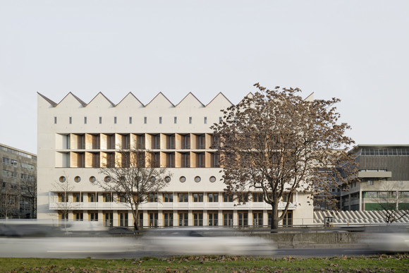 Die neue Württembergische Landesbibliothek in Stuttgart von aussen / Foto: Brigida Gonzalez