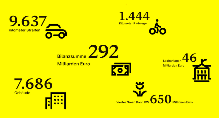 Auflistung der Bilanzsumme der Vermögensrechnung zum 31. Dezember 2024