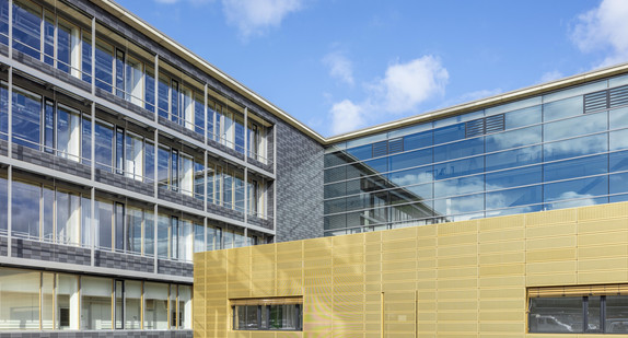Der Neubau des materialwissenschaftlichen Forschungszentrums „Centre for Advanced Materials“ (CAM) an der Universität Heidelberg.