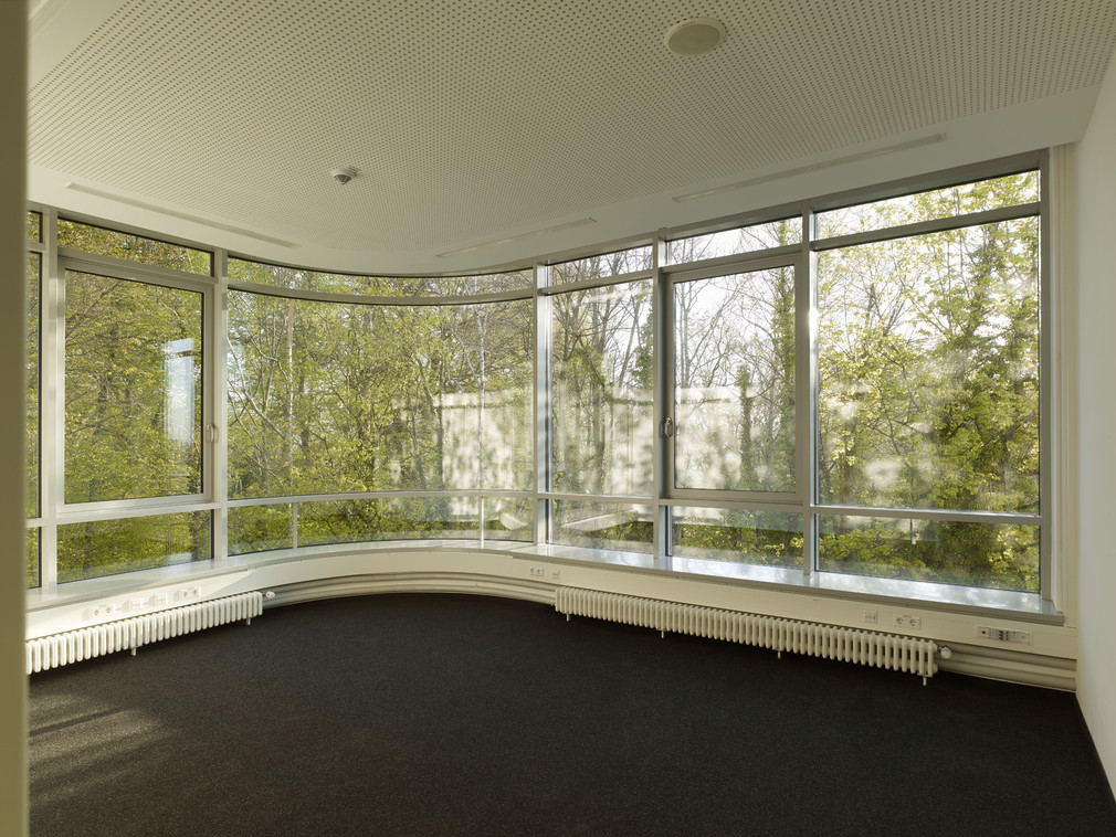 Innenecke Neubau Forschungsgebäude Biologie, VCC Konstanz