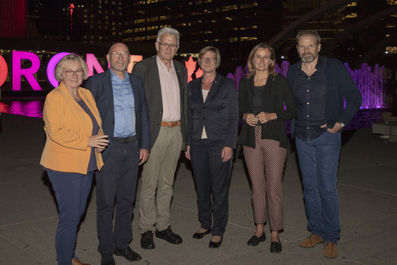 Delegationsreise Informationsreise in die USA und Kanada Kabinettsmitglieder in Toronto