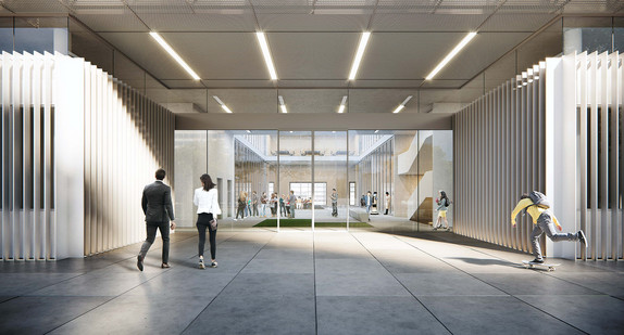 Baubeginn Cyber Valley I auf dem Gelände der Universität Tübingen