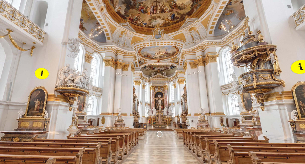 Kulturschätze Die Basilika Wiblingen digital erleben