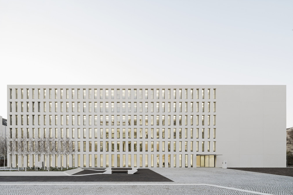 Der Neubau für das Finanzamt Karlsruhe-Stadt