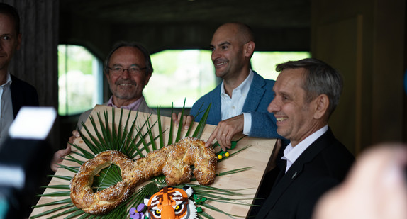 Eröffnung der Amur-Tiger-Anlage