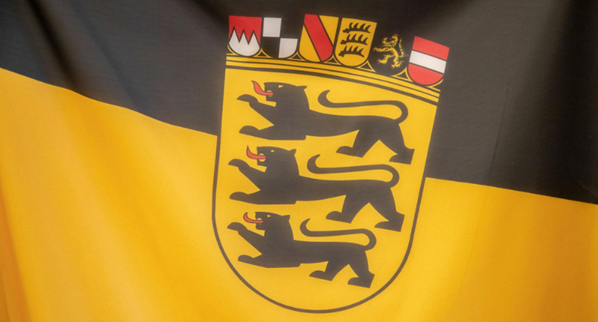 Die Flagge des Landes Baden-Württemberg / Foto: Staatsministerium Baden-Württemberg