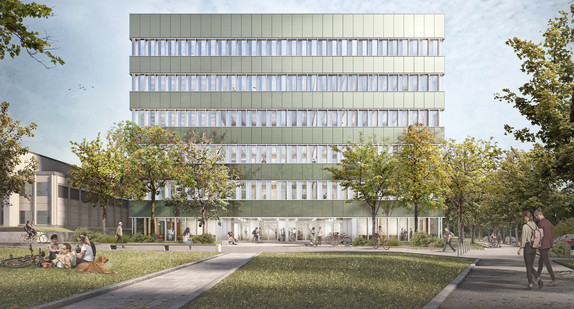 Visualisierung Neues Büro- und Seminargebäude am Campus Ludwigsburg