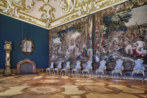 Staatliche Schlösser und Gärten Neupräsentation der Beletage im Residenzschloss Rastatt Residenzschloss Rastatt