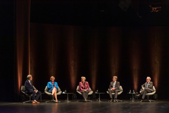 Talkrunde während der Veranstaltung / Foto: Michael Tümmers, Leinfelden-Echterdingen