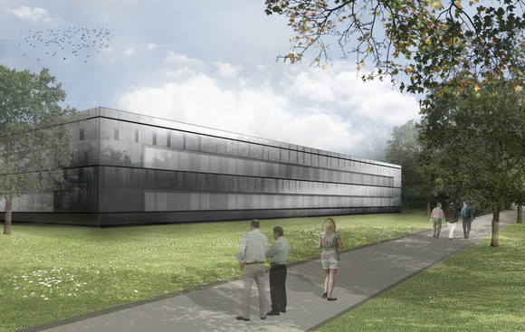 Vermögen und Hochbau Polizeipräsidium Aalen erhält Führungs- und Lagezentrum Polizeipräsidium Aalen erhält Führungs- und Lagezentrum, Visualisierung