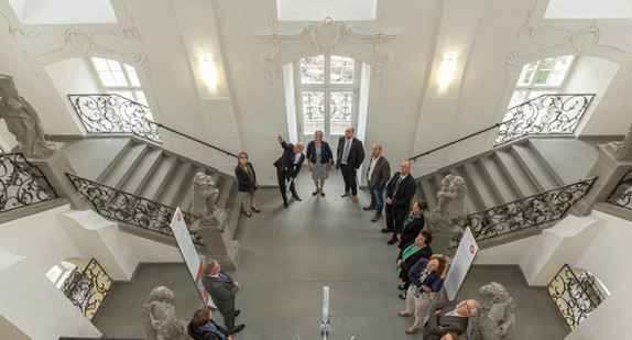 Zu Besuch im Neuen Schloss in Meersburg (Foto: Staatliche Schlösser und Gärten/ Andreas Weise)