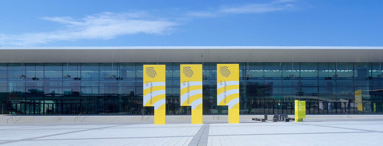 Das Internationale Congresscenter Stuttgart. Bild: Landesmesse Stuttgart GmbH