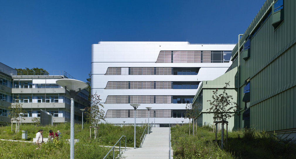 Eingang Neubau Forschungsgebäude Biologie, VCC Konstanz