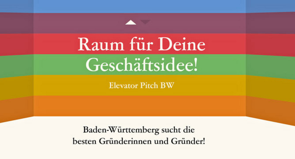 Logo zum Wettbewerb: Elevator Pitch