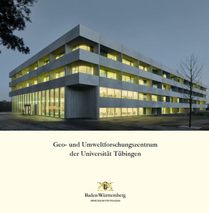 Deckblatt der Broschüre zum Geo- und Umweltforschungszentrum der Universität Tübingen