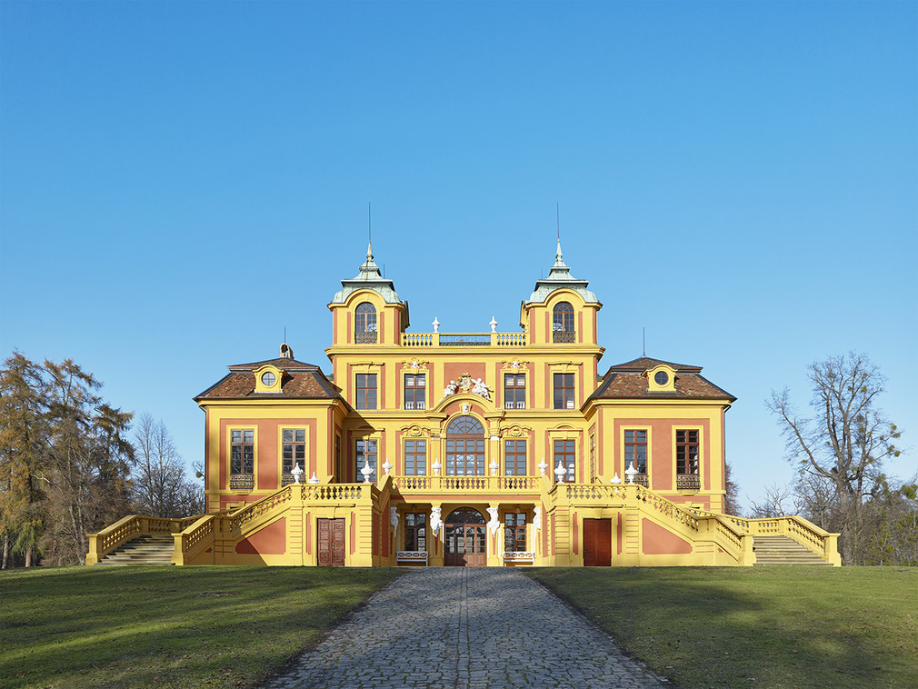 Abbildung vom Schloss Favorite in Ludwigsburg